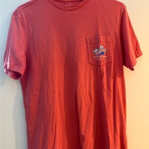 Vineyard Vines coral pink VOTE Washington DC T-Shirt